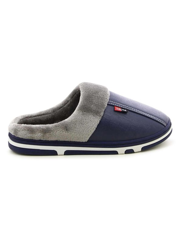 נעלי בית לגברים עם פרווה