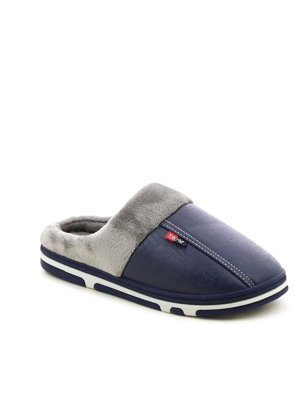 נעלי בית לגברים עם פרווה