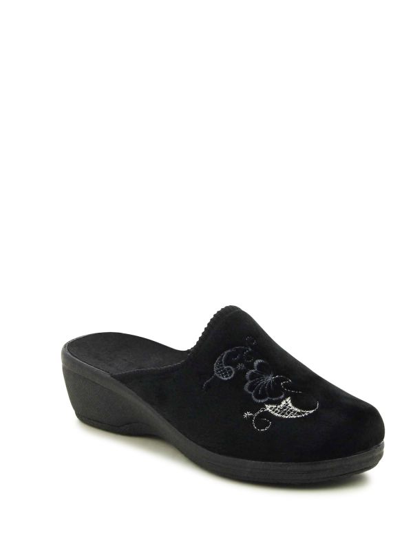 נעלי בית לנשים עם ריקמה