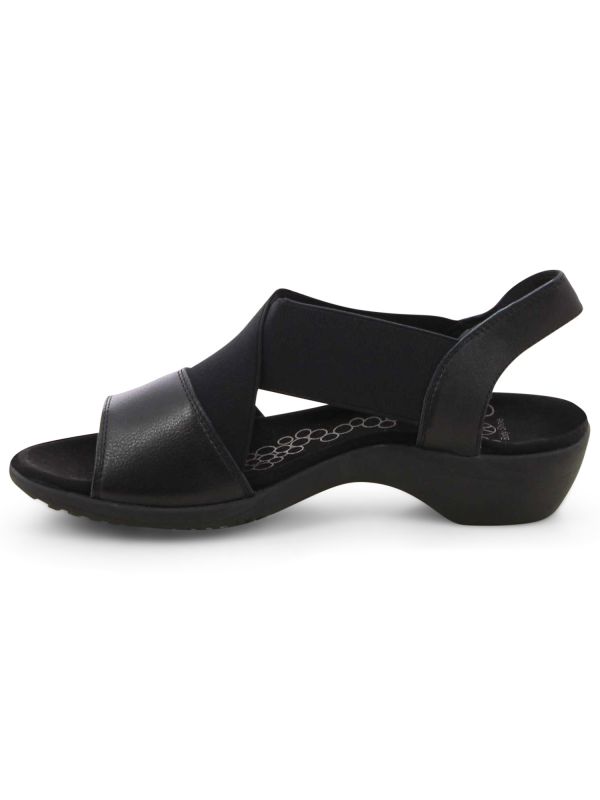 סנדלי נוחות מטאליים לנשים