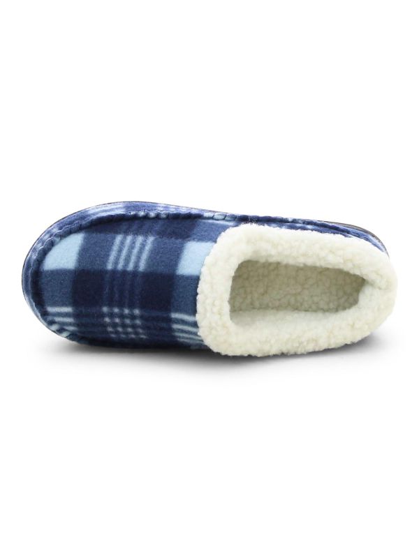 נעלי בית משובצות לגברים