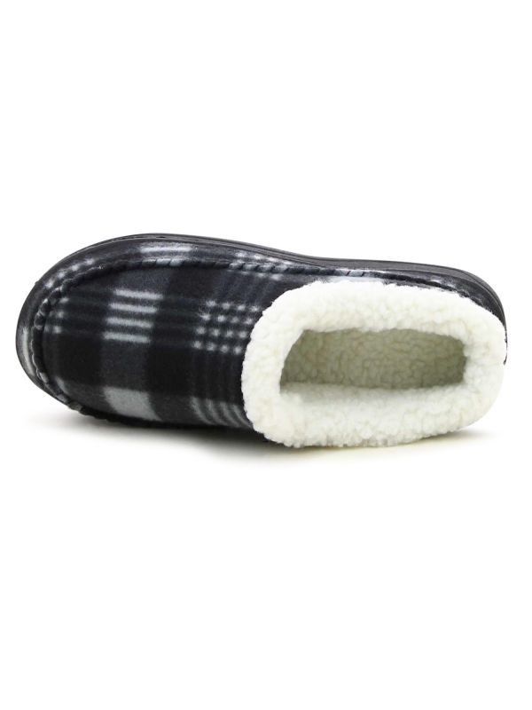 נעלי בית משובצות לגברים