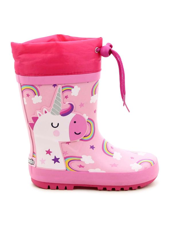 מגפי קשר חד קרן לילדות