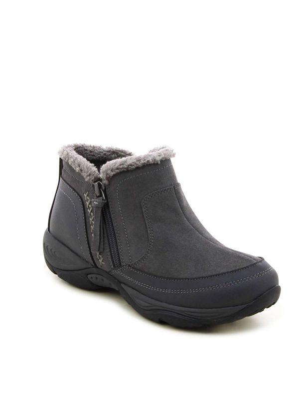 מגפוני נשים ספורטיביים עם פרווה