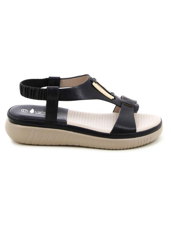 סנדלי פלטפורמה מעוצבים מגומי לנשים