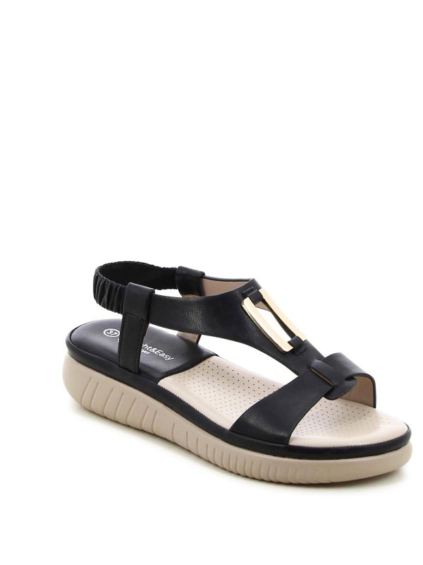 סנדלי פלטפורמה מעוצבים מגומי לנשים