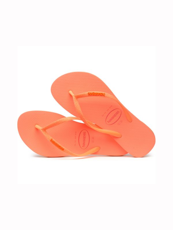 נעלי אצבע HAVAIANS כתום לנשים