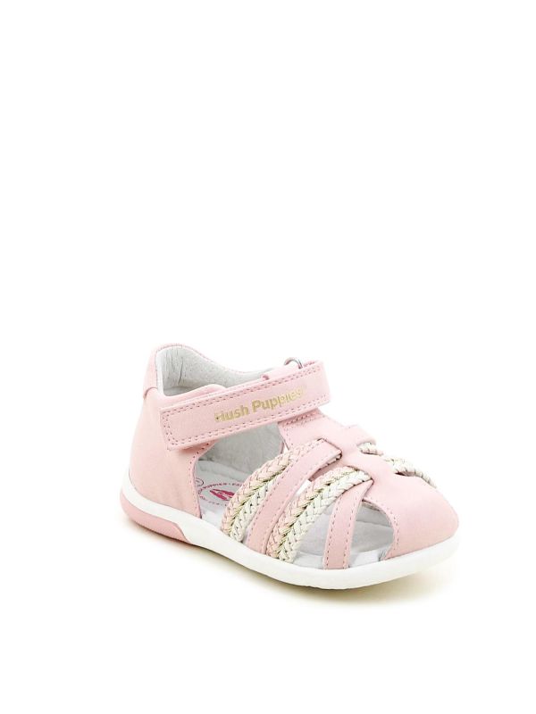 סנדלים סגורים לפעוטות עם רצועות קלועות