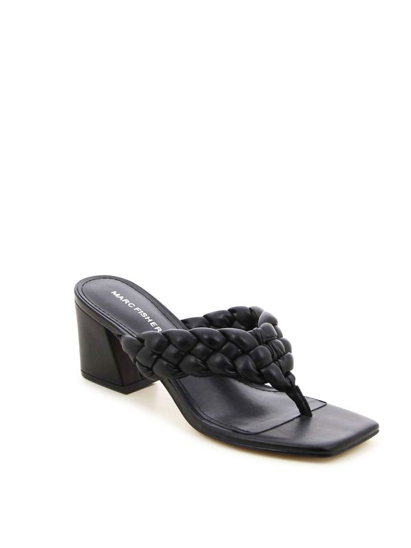 כפכפי אצבע עם רצועות צמה