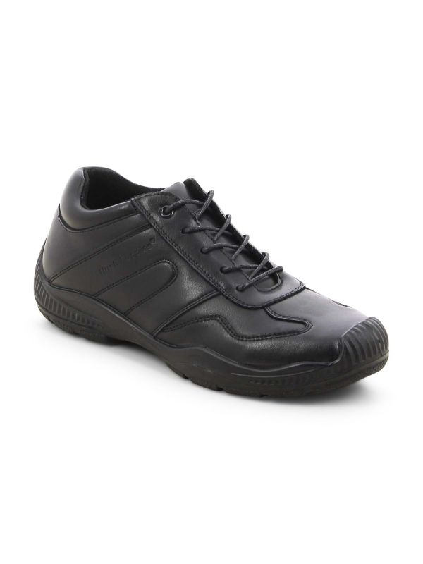 נעלי ספורט שחורות נוער