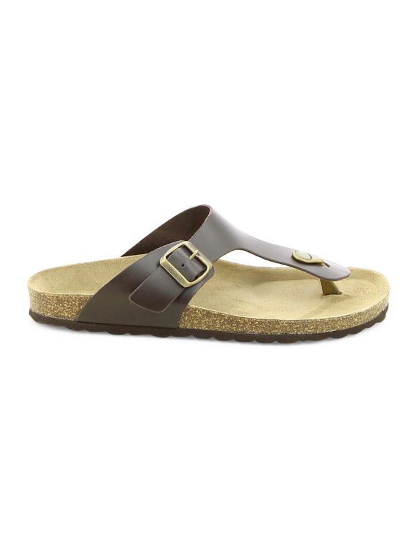 כפכפי אצבע עם אבזם לגברים