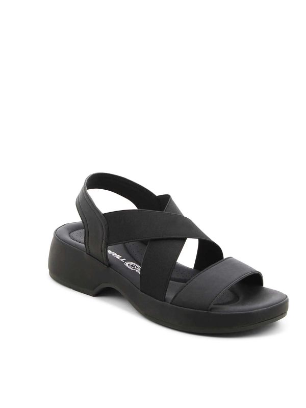 סנדלי נוחות לנשים עם רצועות אלסטיות