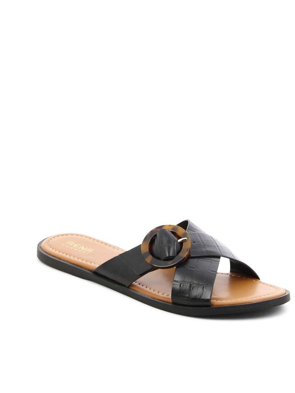 כפכפים שטוחים מוצלבים