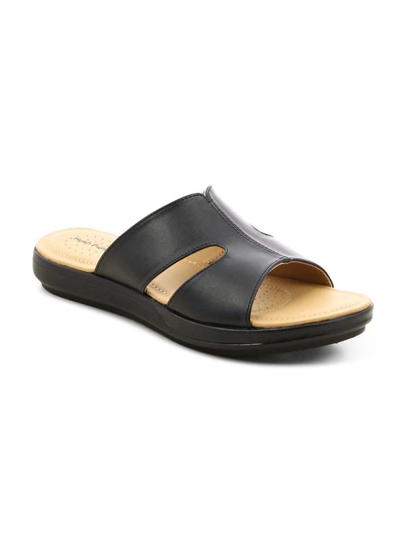 כפכפי נוחות עם רצועות מוצלבות לנשים