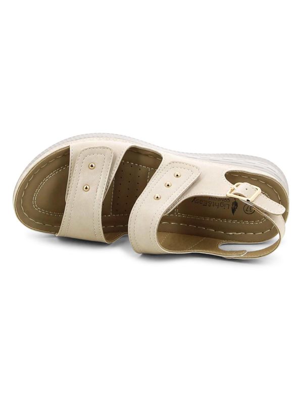 סנדלי נוחות לנשים עם שתי רצועות