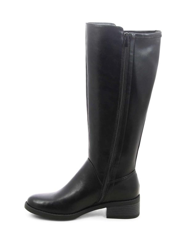 מגפיים קלאסיים עם רוכסן צידי