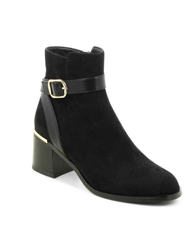 מגפוני עקב עם אבזם מוזהב