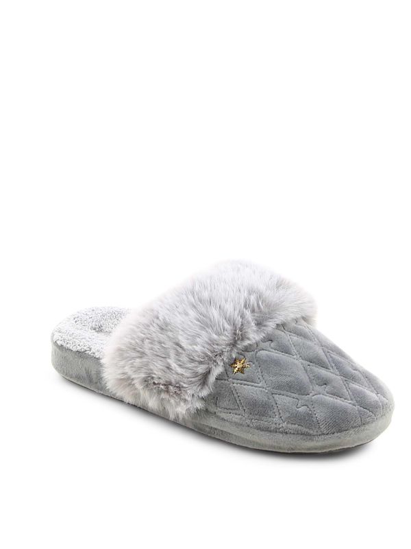 נעלי בית עם פרווה