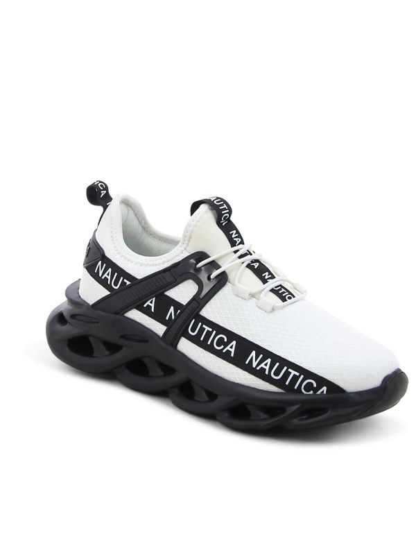 נעליים ספורטיביות עם סולייה מסולסלת לילדים NAUTICA