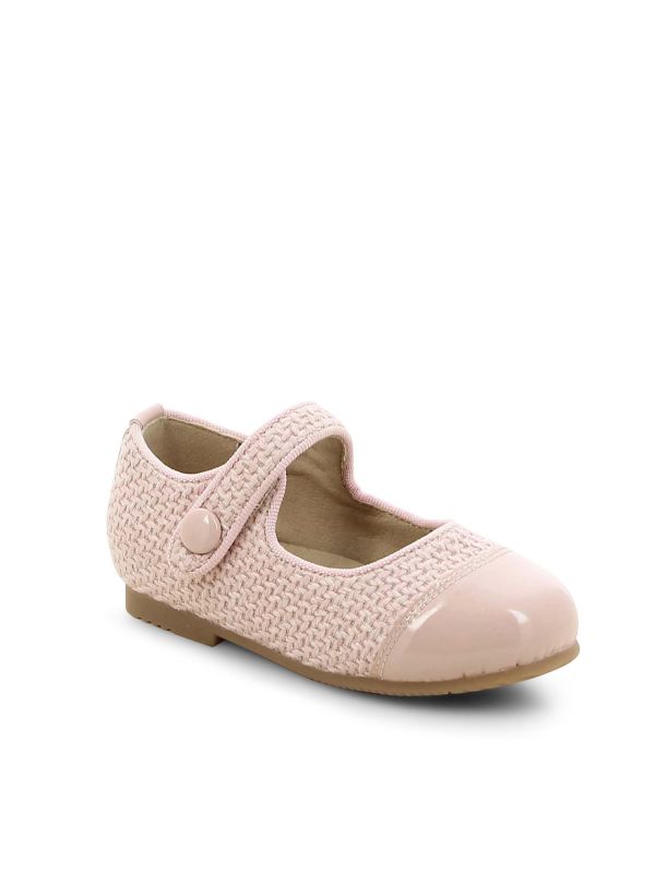 נעלי בובה קלועות לילדות