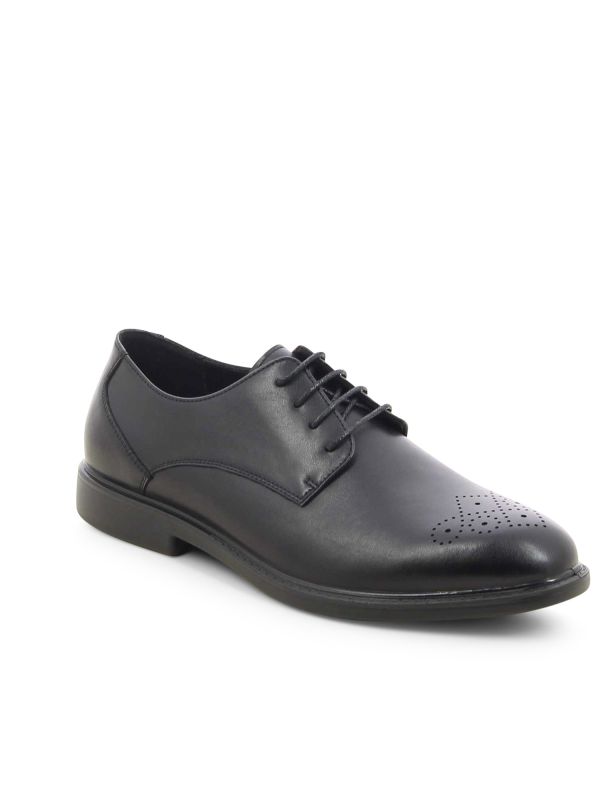 נעליים אלגנטיות עם דוגמא מחוררת לגברים