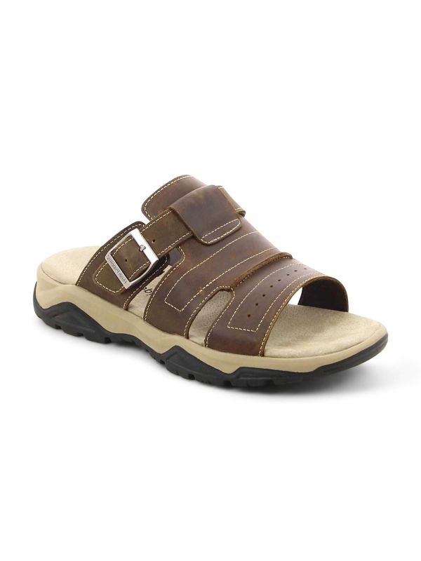 כפכפים פתוחים עם אבזמים לגברים