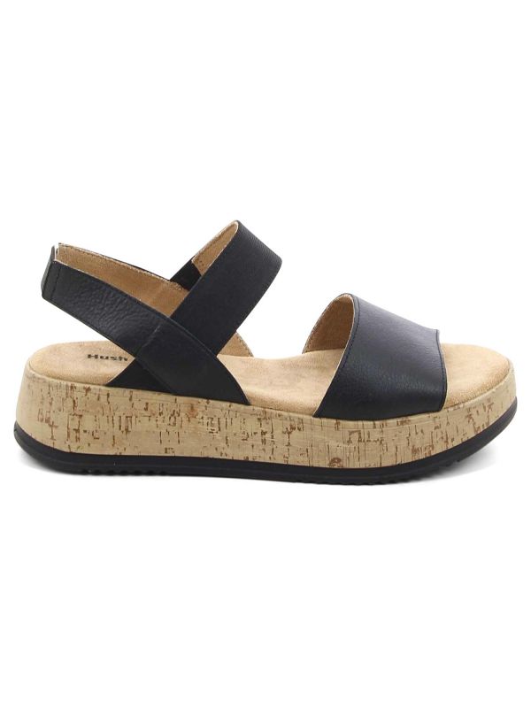 סנדלים עקב שעם HUSH PUPPIES לנשים