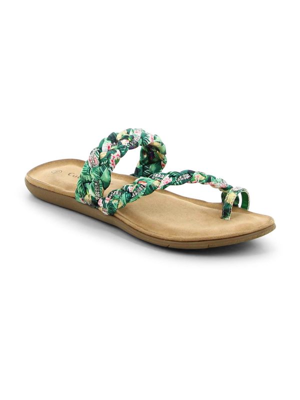 כפכפים פרחוניים לנשים