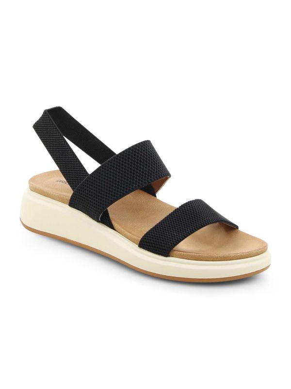 סנדלי נשים עם רצועות אלסטיות