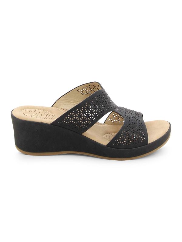 כפכפי נוחות עם רצועה מחוררת לנשים