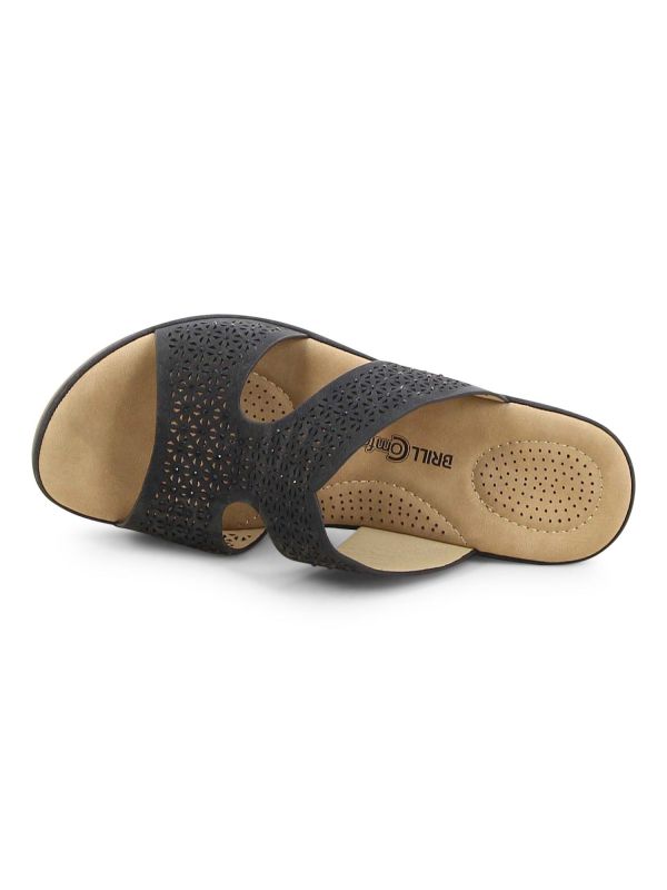 כפכפי נוחות עם רצועה מחוררת לנשים