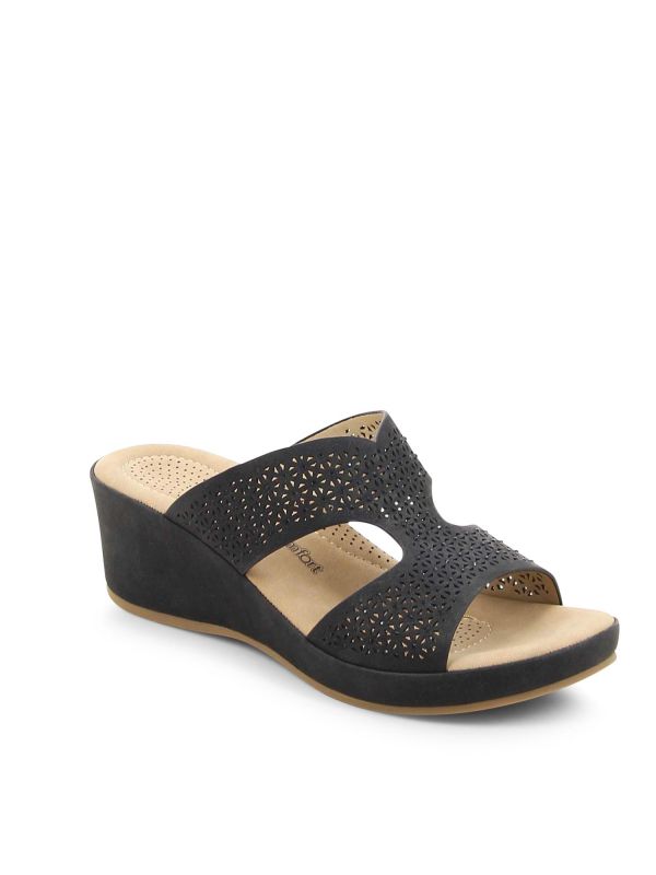 כפכפי נוחות עם רצועה מחוררת לנשים