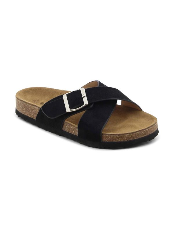 כפכפי נוחות עם רצועת איקס ג’ינס לנשים