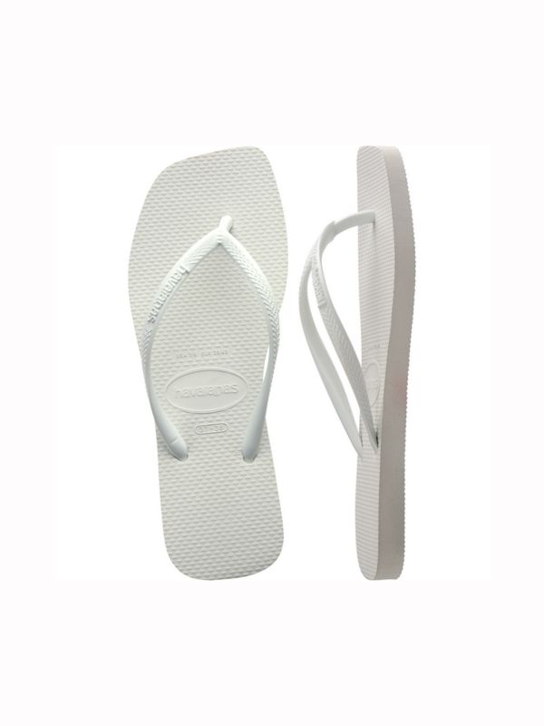 נעלי אצבע HAVAIANS לבן לנשים