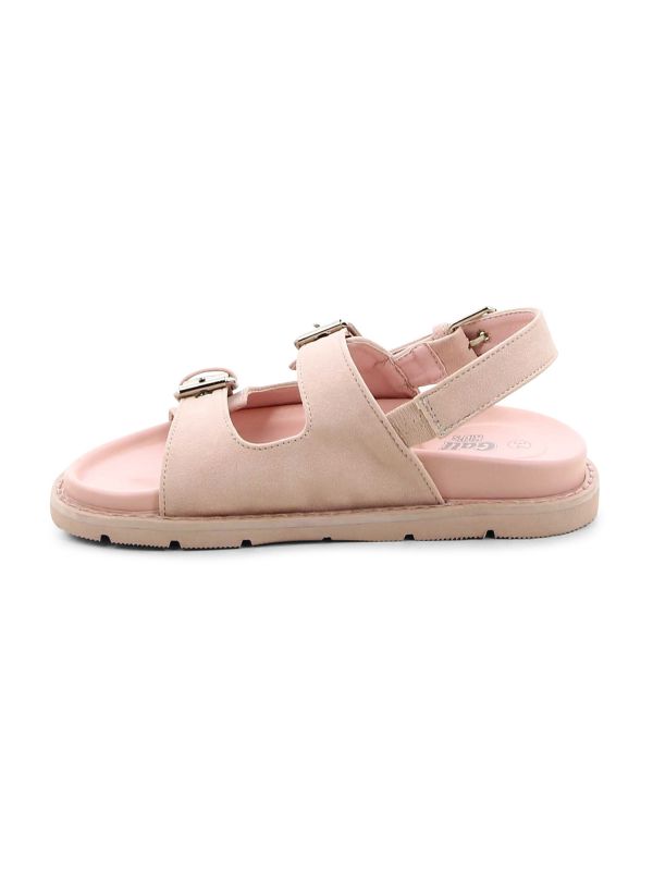 סנדלי ילדות עם רצועות עבות ואבזמים