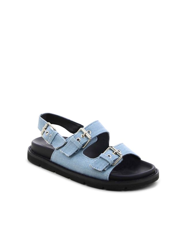 סנדלי ילדות עם רצועות עבות ואבזמים