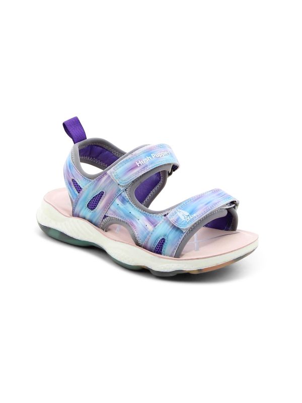 סנדלי רצועות צבעוניים לילדות