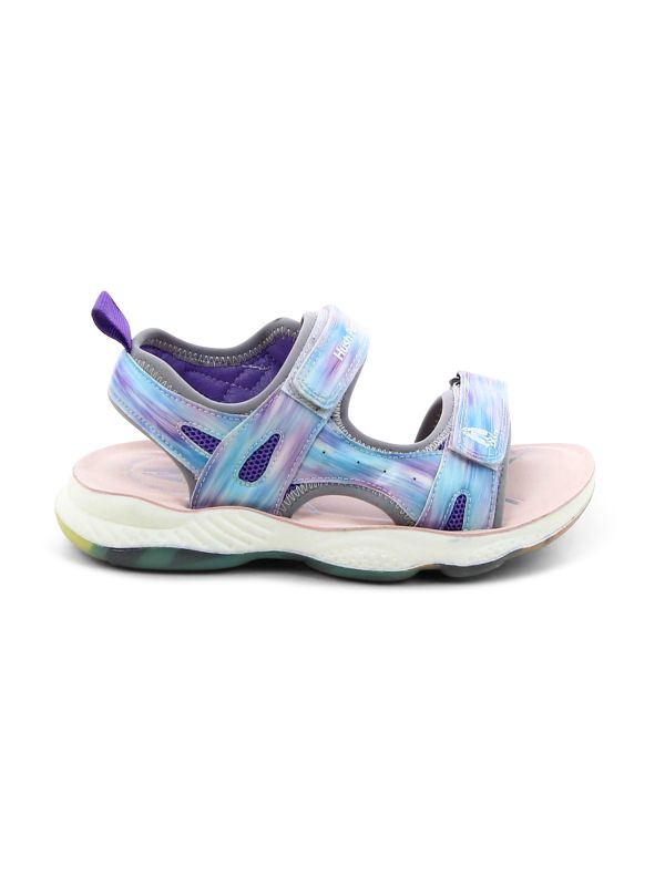 סנדלי רצועות צבעוניים לילדות