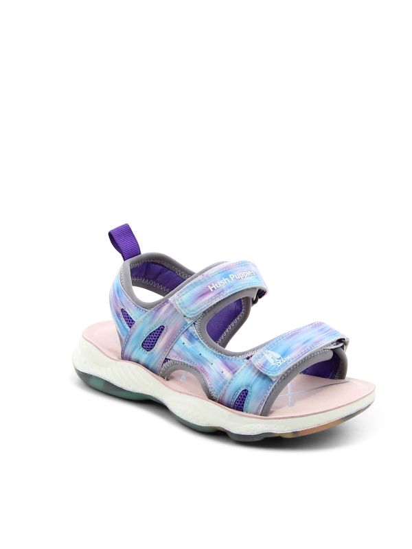 סנדלי רצועות צבעוניים לילדות