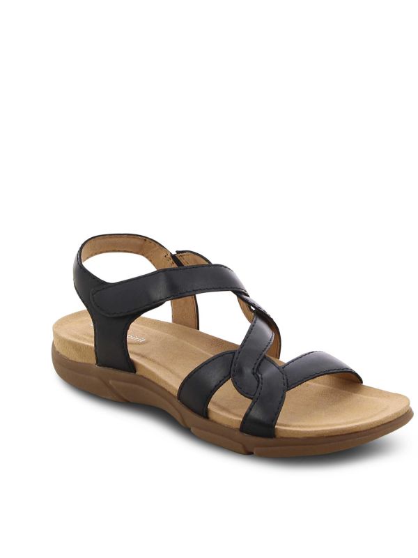 סנדלי נשים עם רצועות מעוגלות