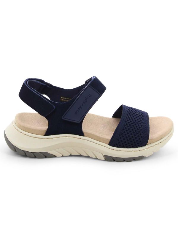 סנדלי נשים מבד אוורירי עם רצועות וולקרו