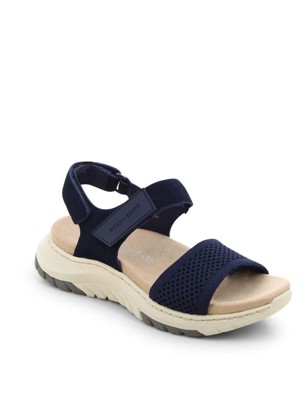 סנדלי נשים מבד אוורירי עם רצועות וולקרו