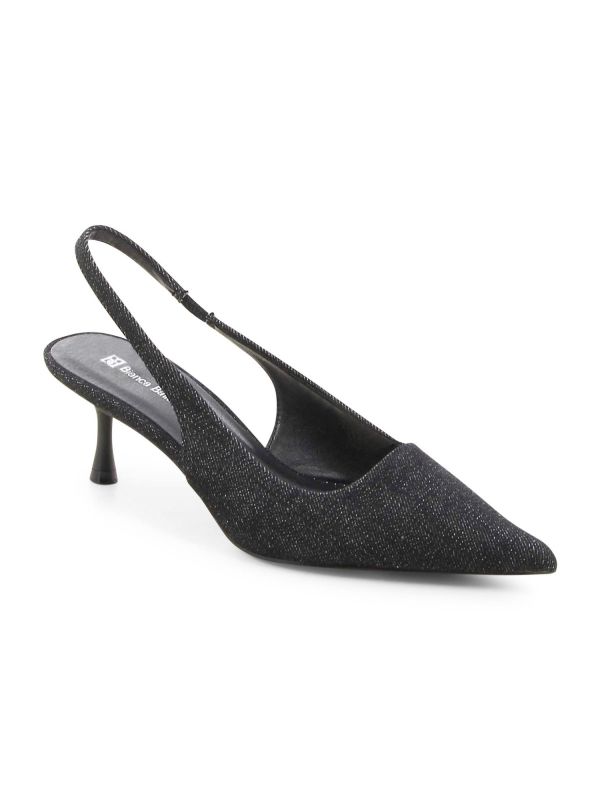 נעלי סירה ג’ינס עם עקב לנשים