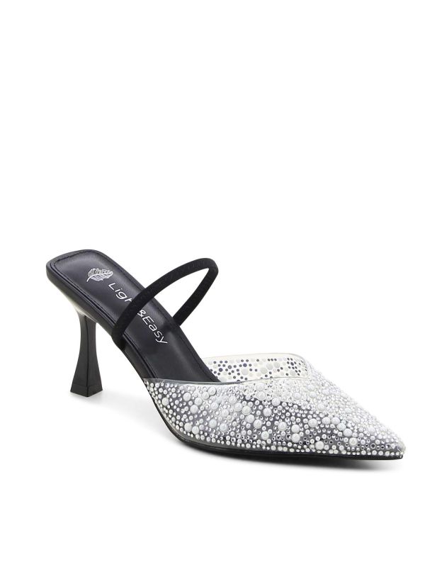 נעלי עקב מנצנצות לנשים