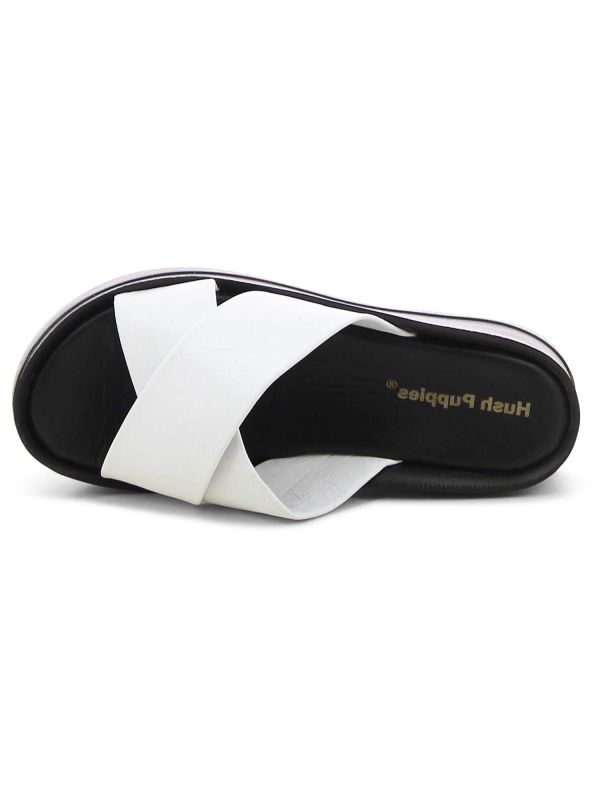 כפכפי נשים עם עקב פלטפורמה ורצועת איקס