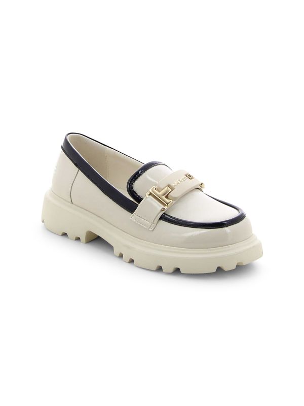 נעלי מוקסין עם סוליית טרקטור לילדות