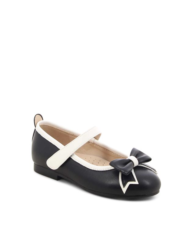 נעלי בובה עם פפיון לילדות