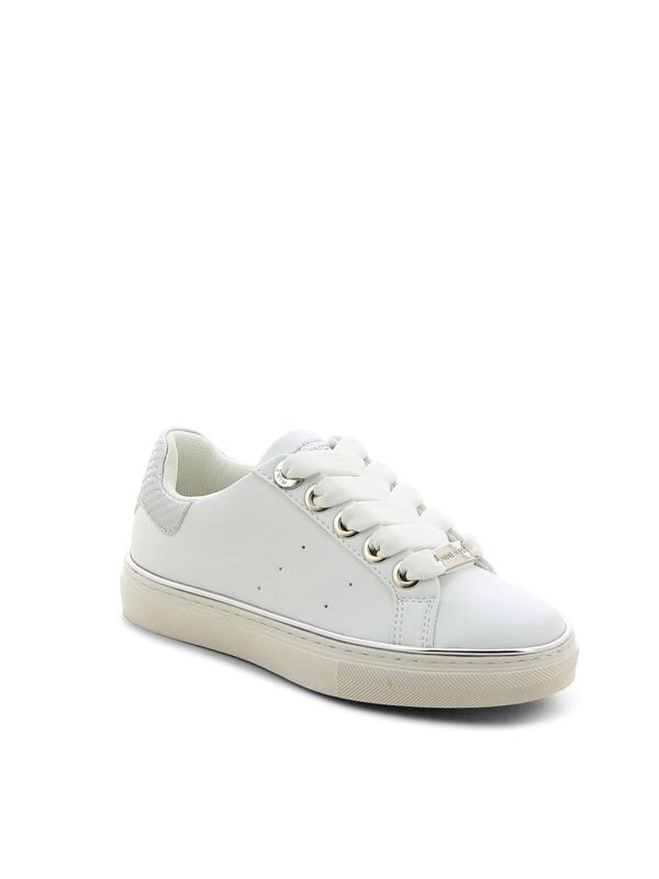 נעלי סניקרס עם עיטור זהב לילדות