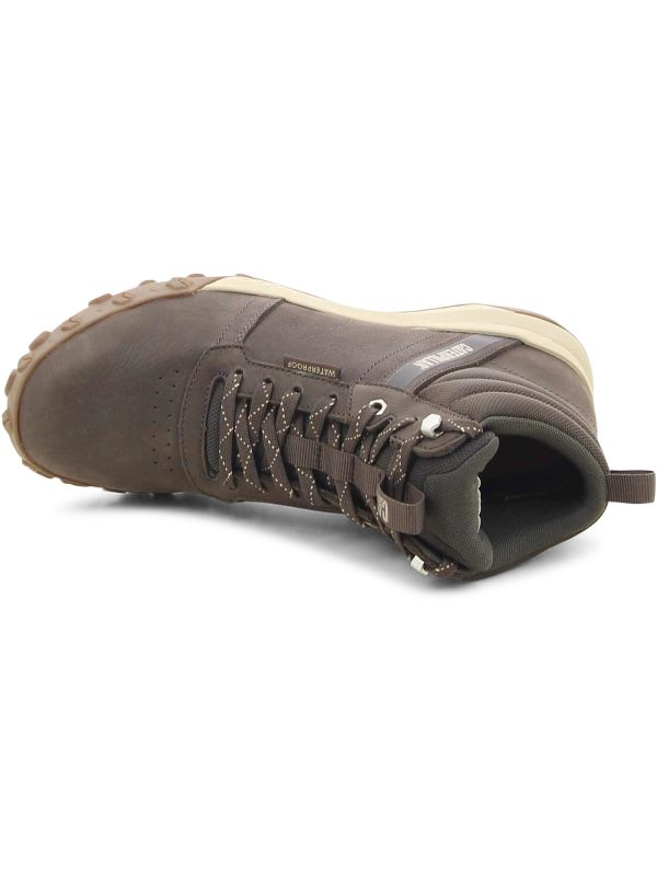 נעלי עבודה גבוהות לגברים CAT עם שרוכים