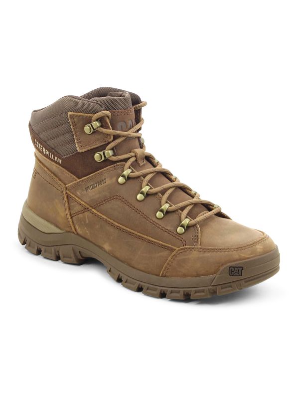 נעלי עבודה גבוהות לגברים CAT עם שרוכים